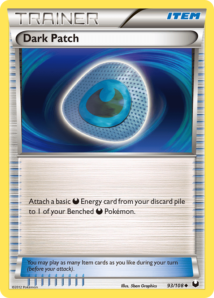 Dark Patch Pokémon card
