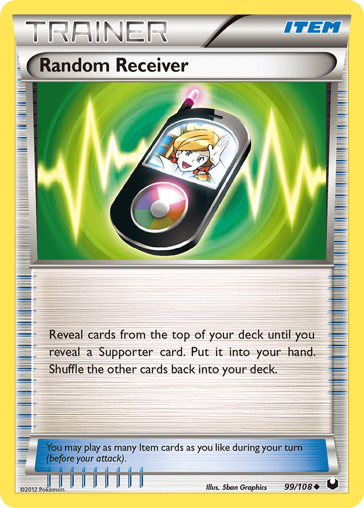 Random Receiver Pokémon card