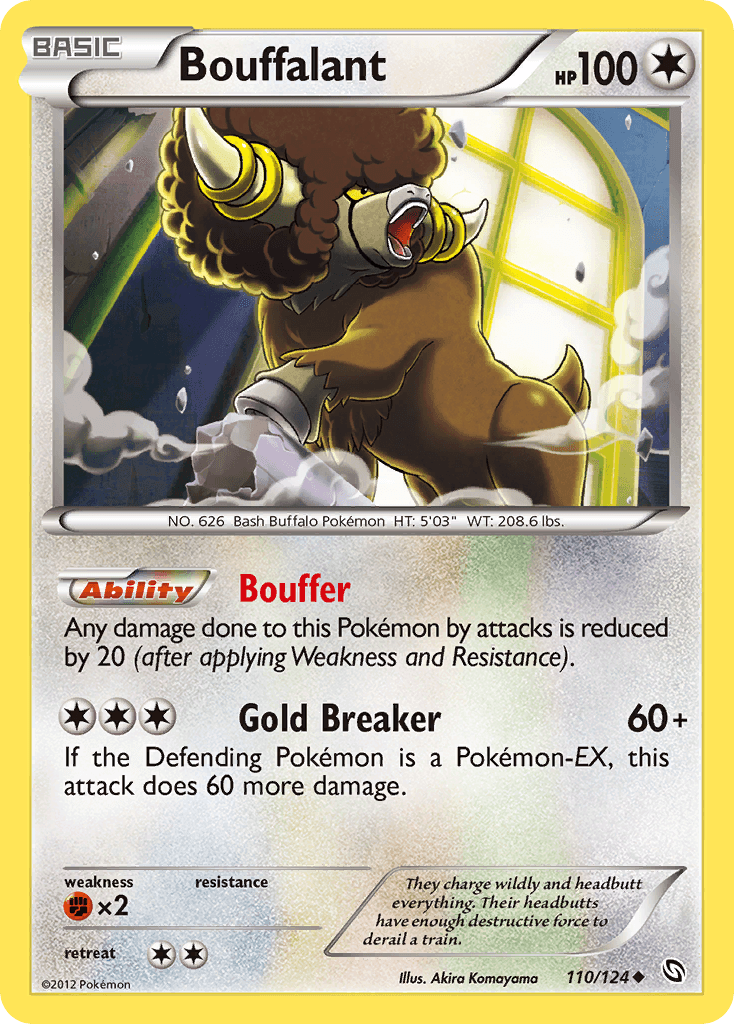 Bouffalant Pokémon card