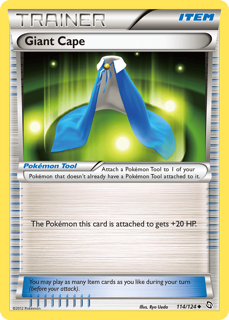 Giant Cape Pokémon card