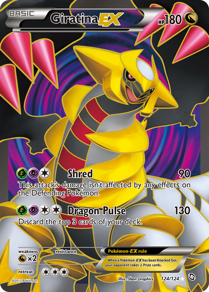 Giratina-EX from Dragons Exalted