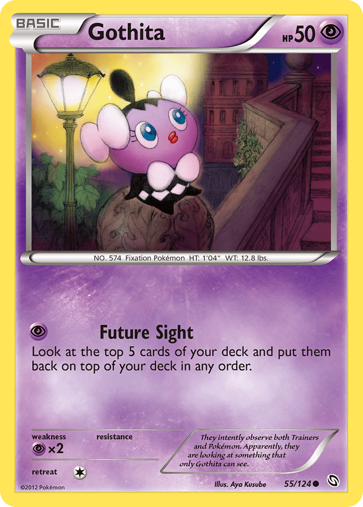 Gothita Pokémon card