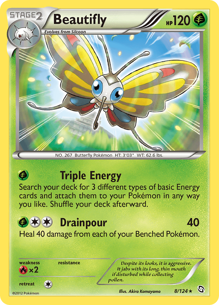 Beautifly Pokémon card