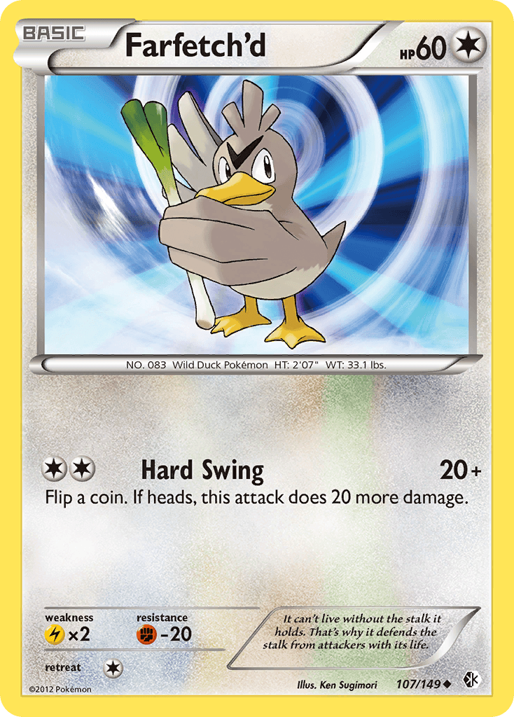 Farfetch'd Pokémon card