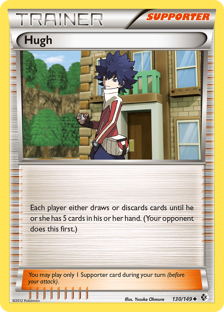 Hugh Pokémon card