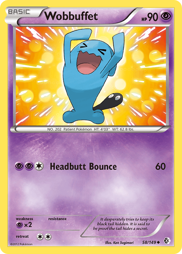 Wobbuffet Pokémon card