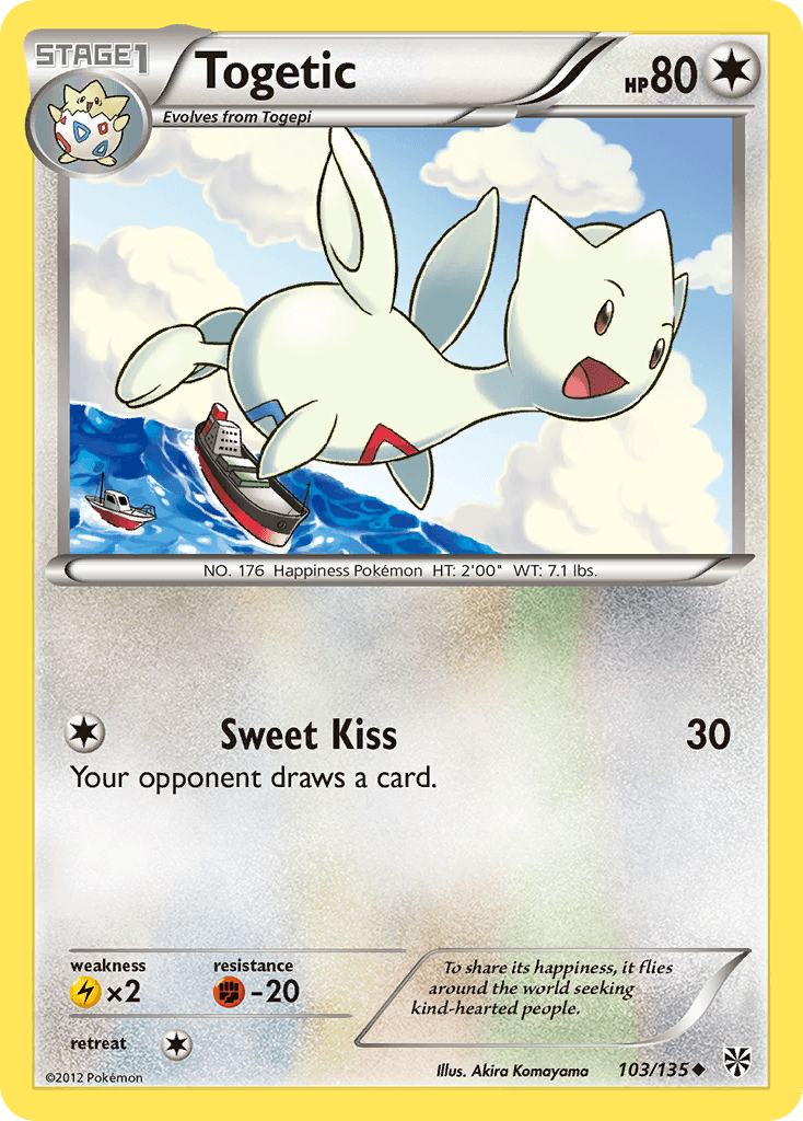 Togetic Pokémon card