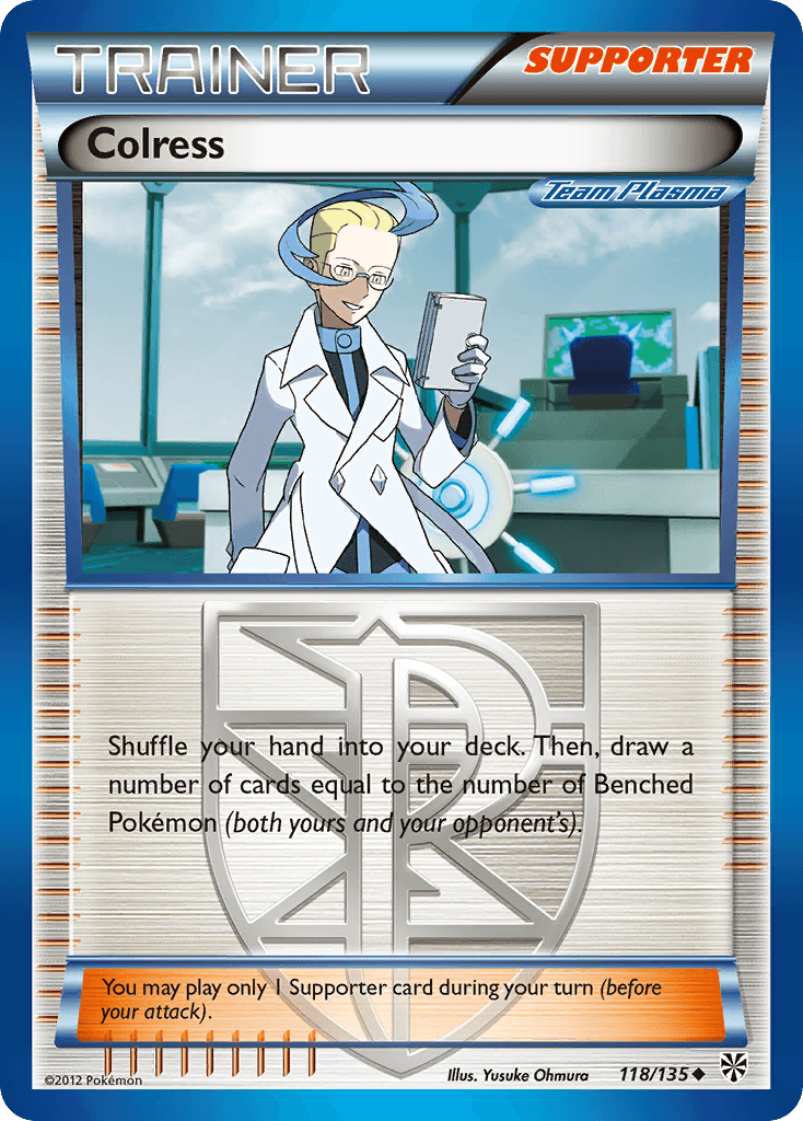 Colress Pokémon card
