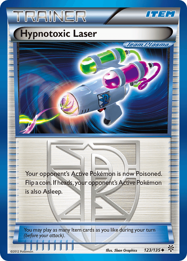 Hypnotoxic Laser Pokémon card