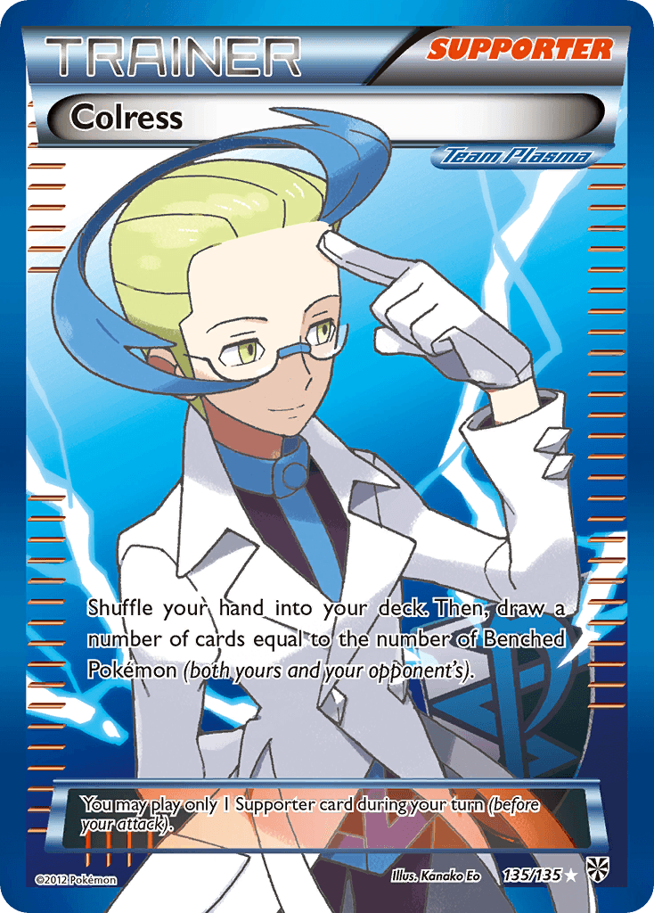 Colress Pokémon card