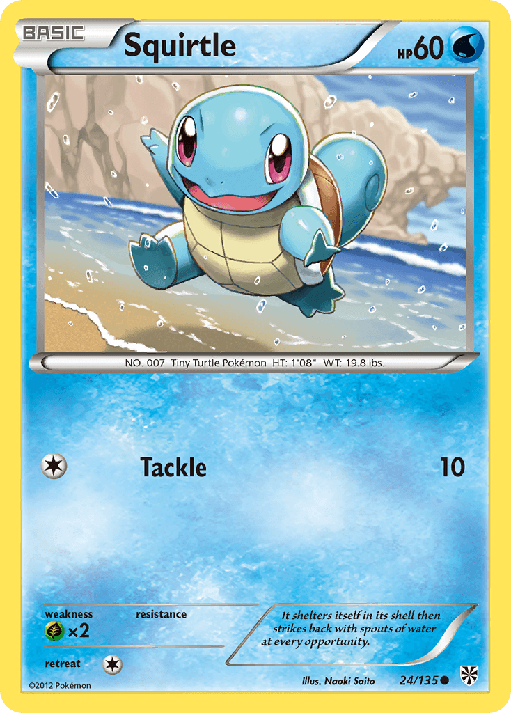 Squirtle Pokémon card