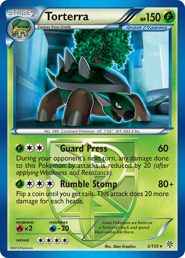 Torterra Pokémon card