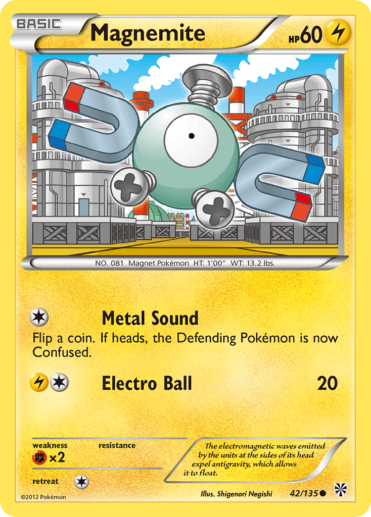 Magnemite Pokémon card