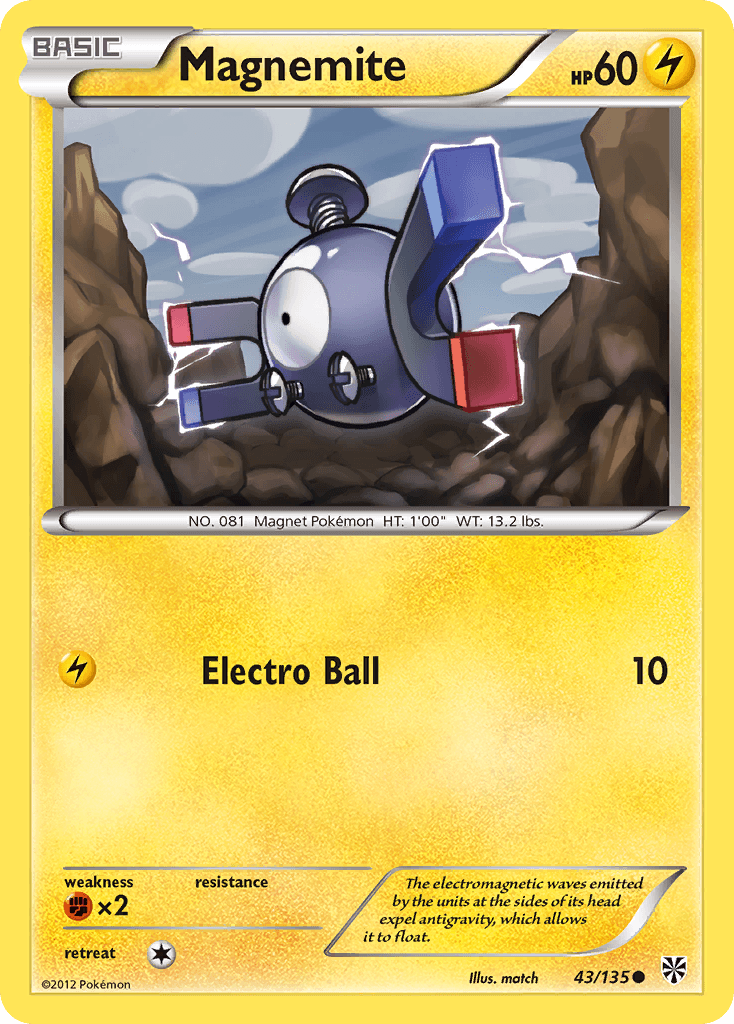 Magnemite Pokémon card