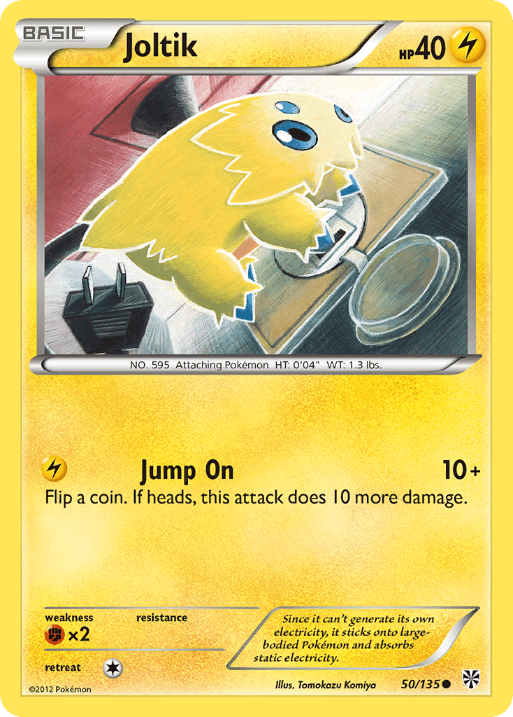 Joltik Pokémon card
