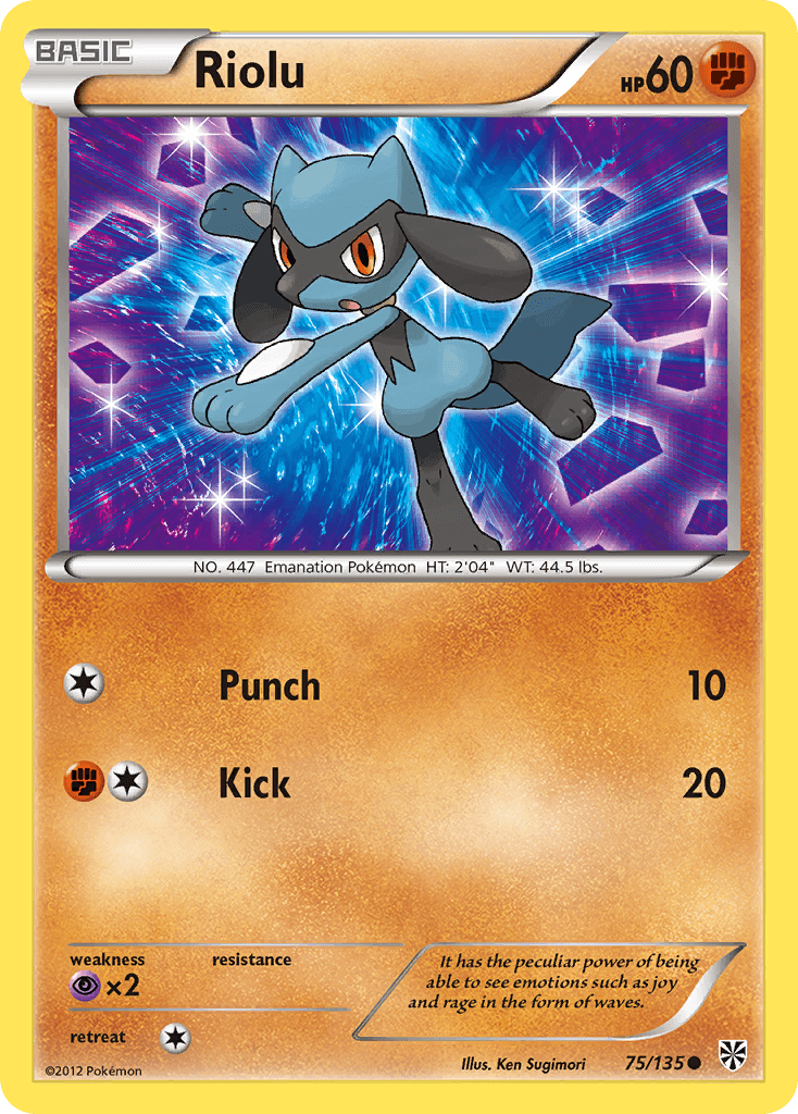 Riolu Pokémon card