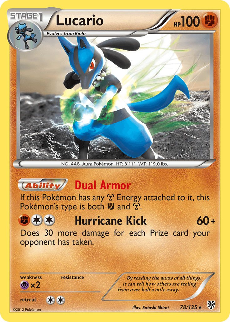 Lucario from Plasma Storm