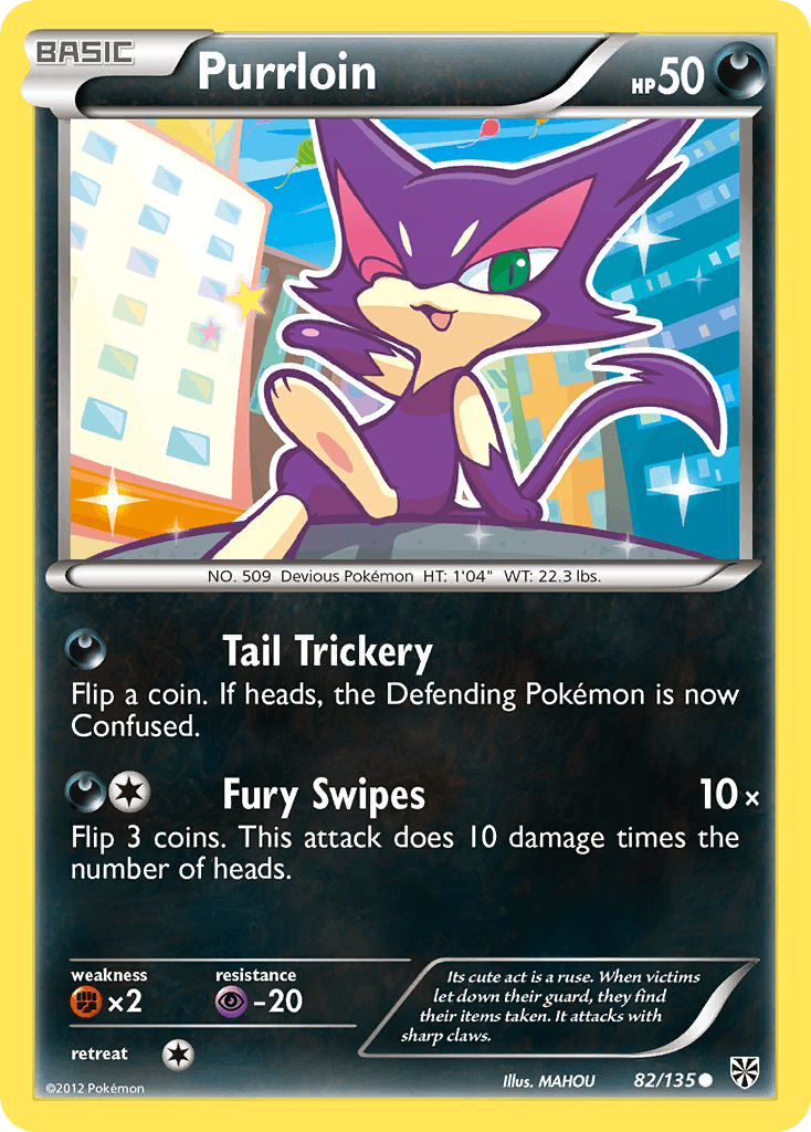 Purrloin Pokémon card