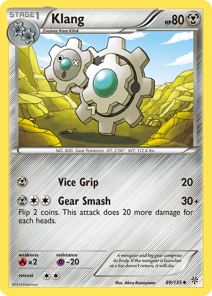 Klang Pokémon card