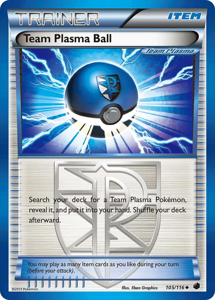 Team Plasma Ball Pokémon card