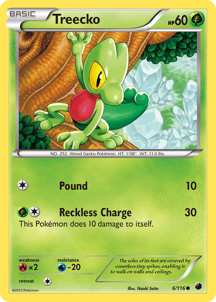 Treecko Pokémon card