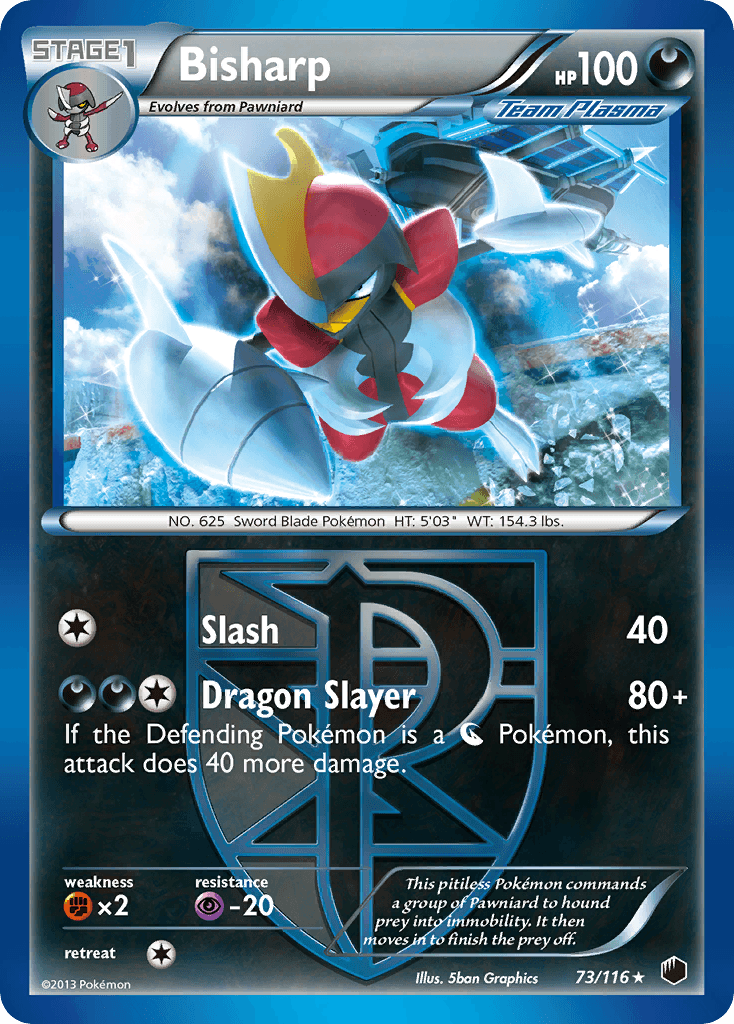 Bisharp Pokémon card