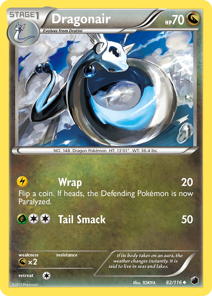 Dragonair Pokémon card