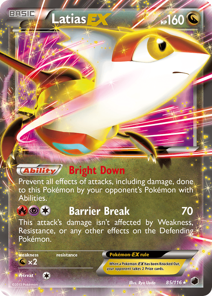 Latias-EX Pokémon card