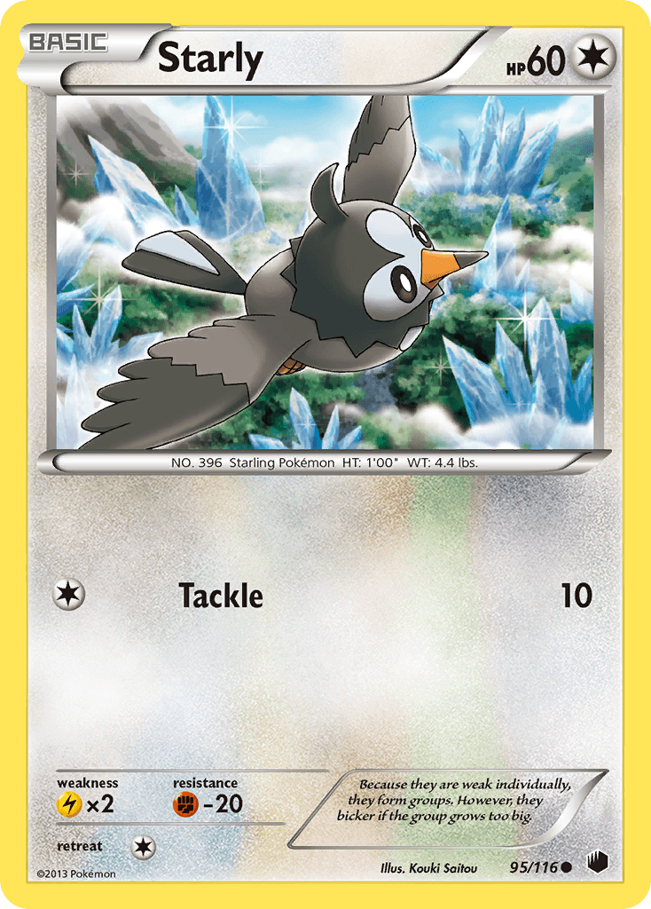 Starly Pokémon card
