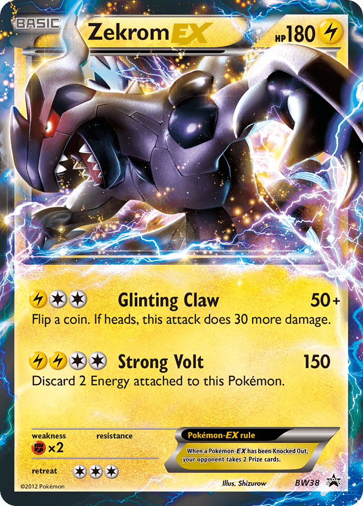 Zekrom-EX Pokémon card
