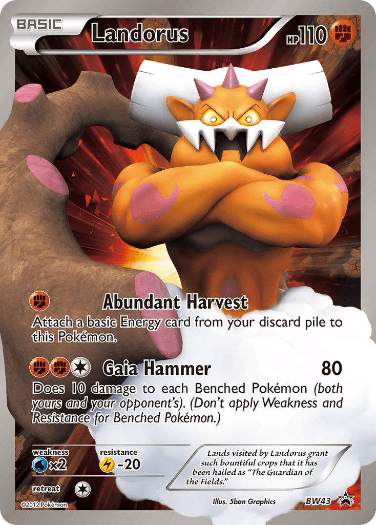 Landorus Pokémon card