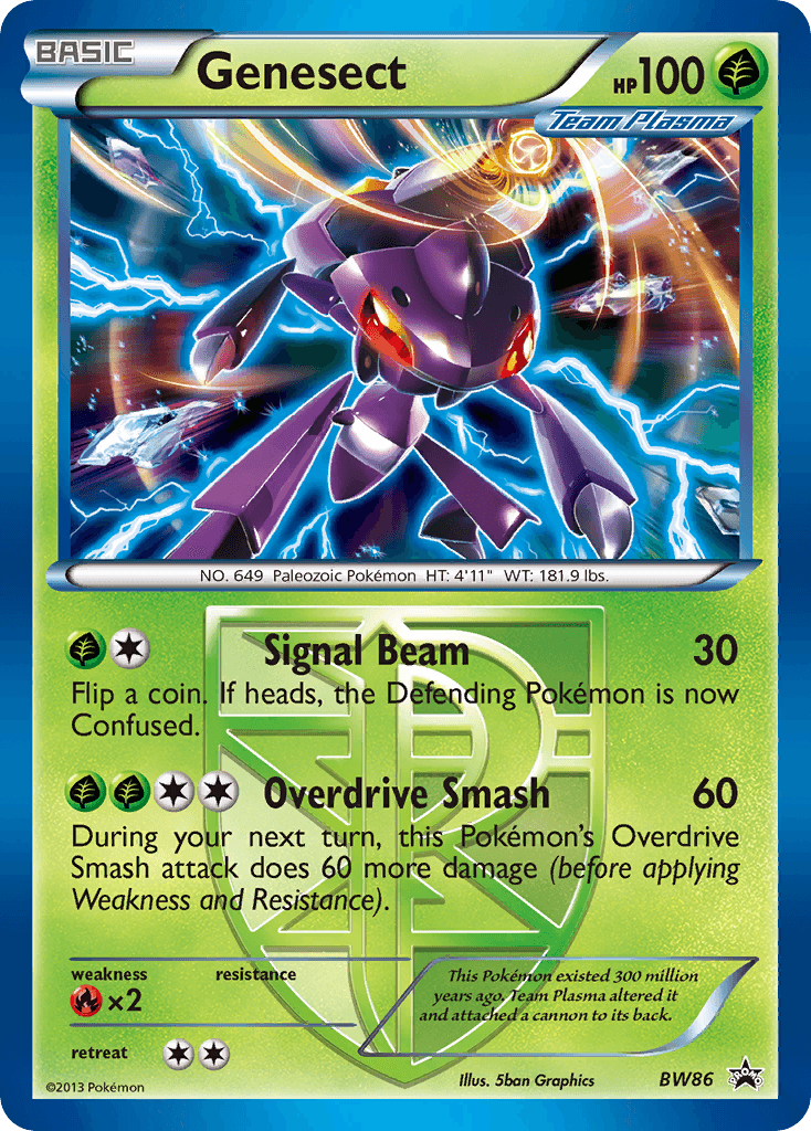 Genesect Pokémon card