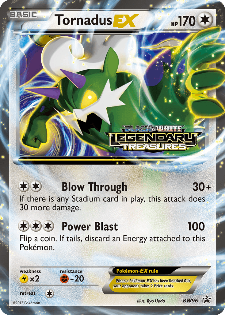 Tornadus-EX Pokémon card