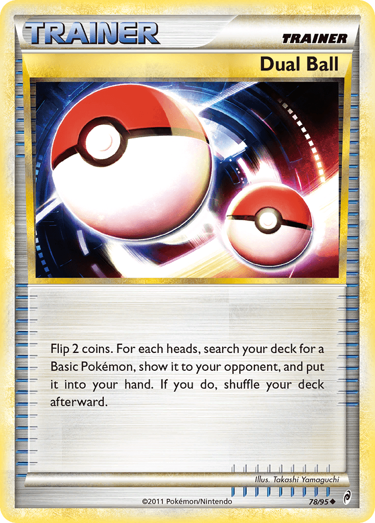 Dual Ball Pokémon card