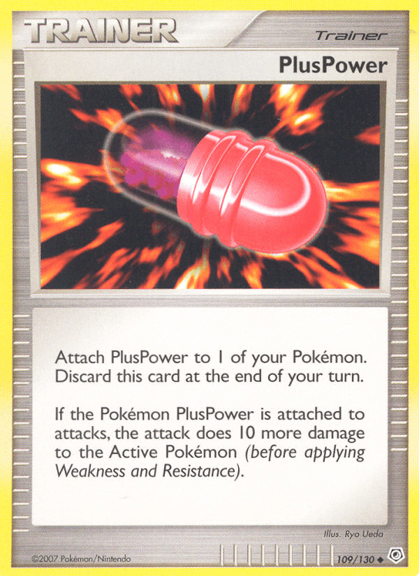 PlusPower Pokémon card