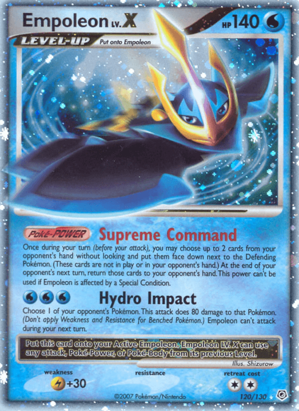 Empoleon LV.X — Rare Holo LV.X