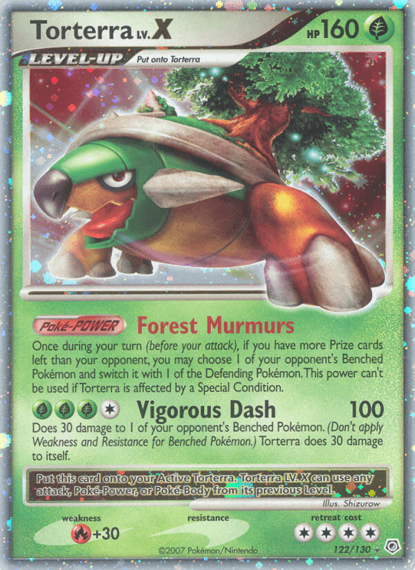 Torterra LV.X — Rare Holo LV.X