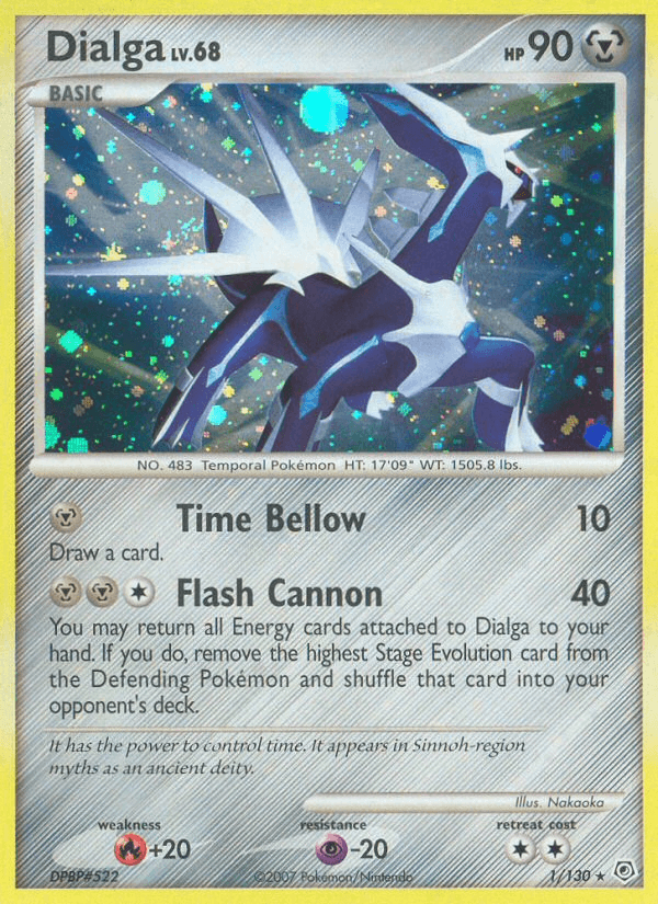 Dialga from Diamond & Pearl