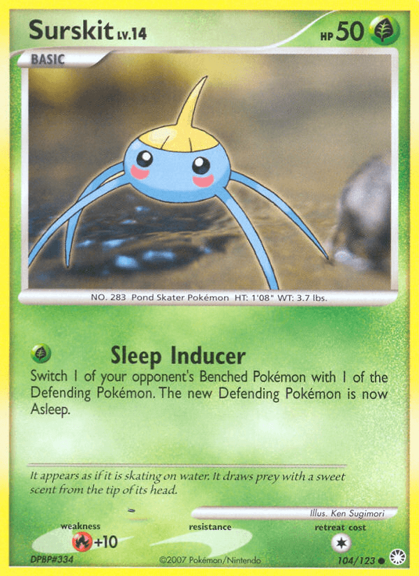 Surskit Pokémon card