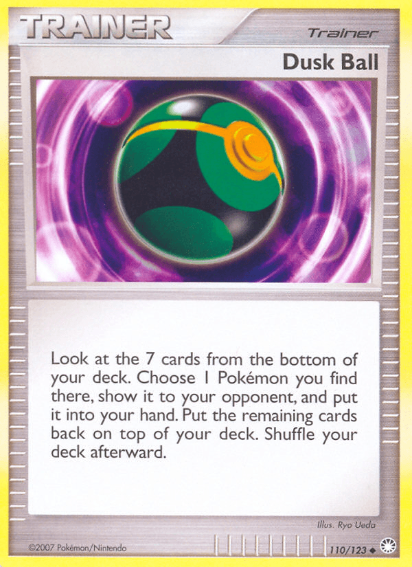 Dusk Ball Pokémon card