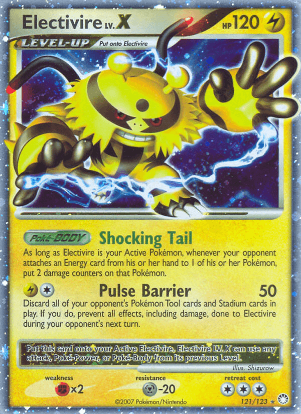 Electivire LV.X — Rare Holo LV.X