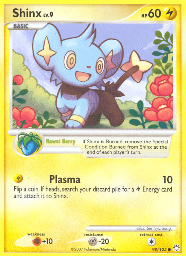 Shinx Pokémon card