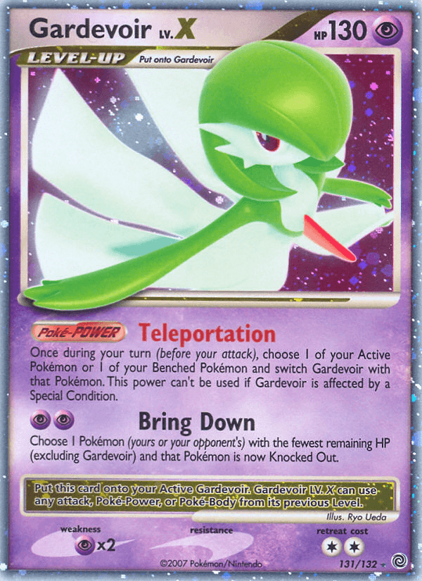 Gardevoir LV.X from Secret Wonders