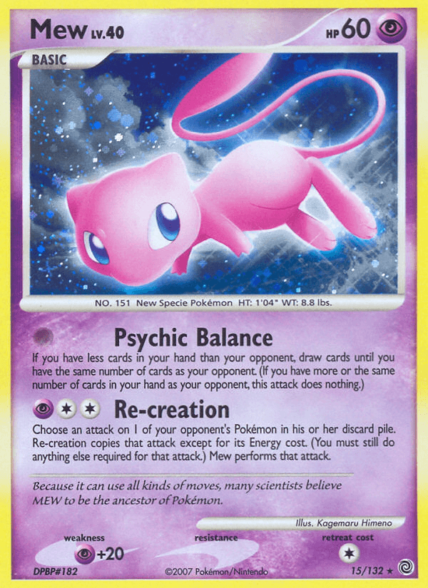 Mew from Secret Wonders