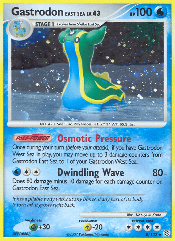 Gastrodon East Sea Pokémon card