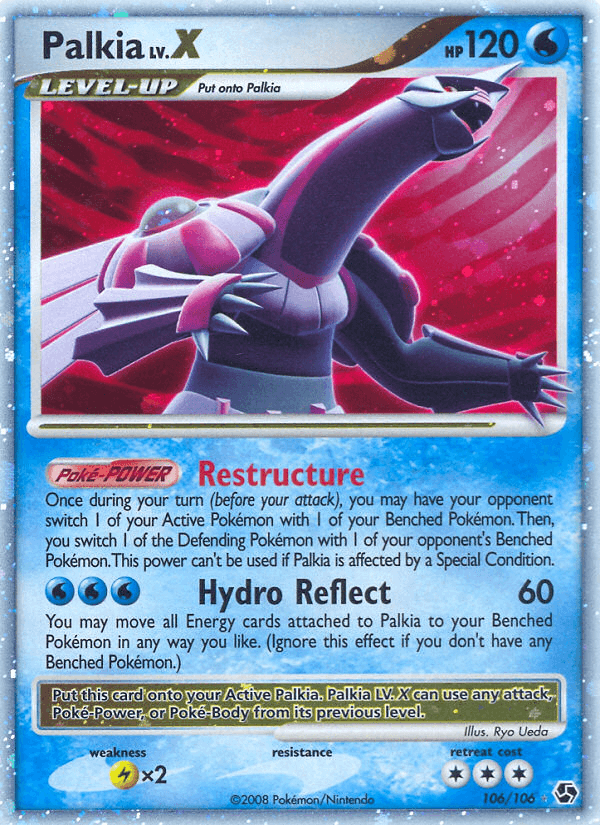 Palkia LV.X from Great Encounters