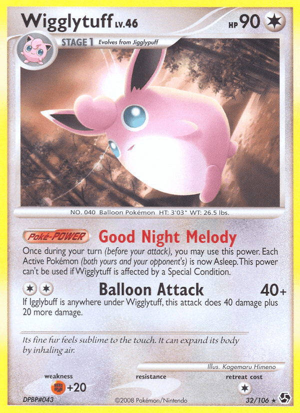 Wigglytuff Pokémon card