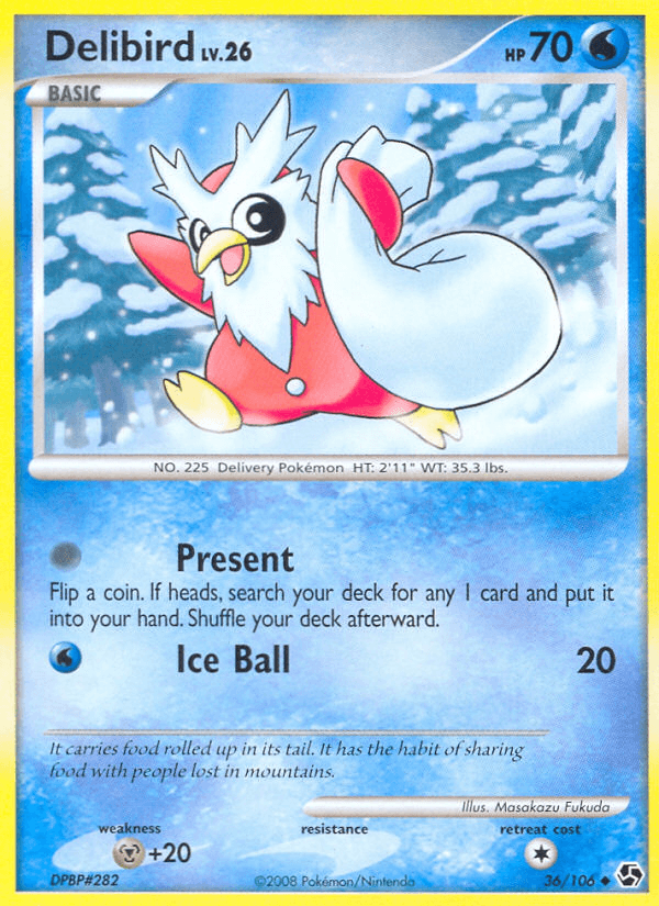 Delibird Pokémon card