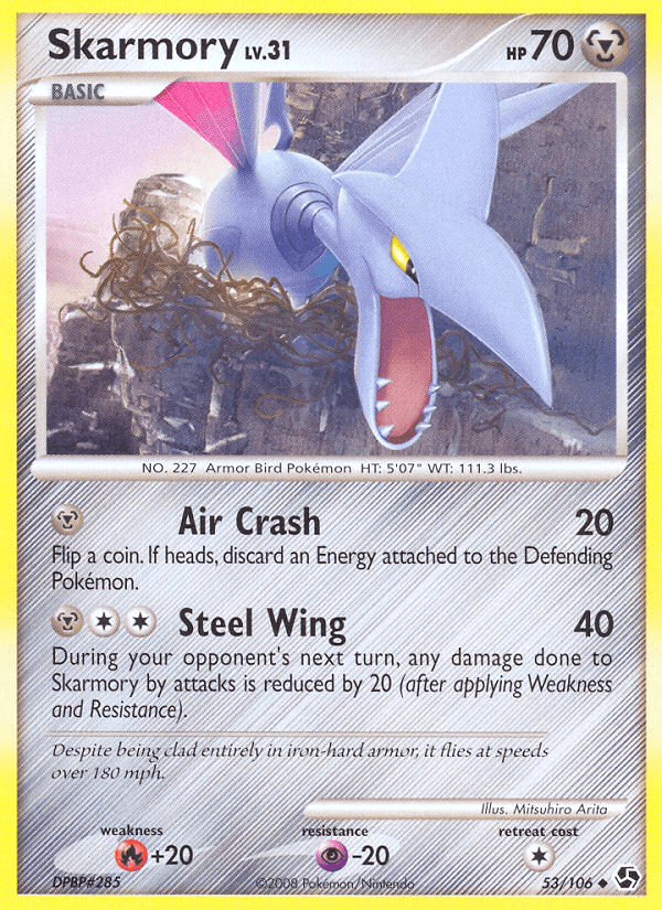 Skarmory Pokémon card