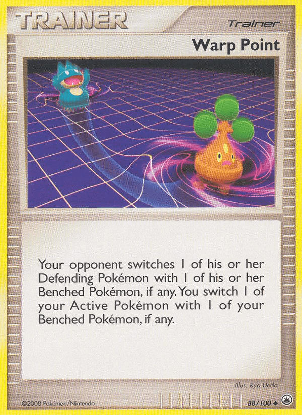 Warp Point Pokémon card